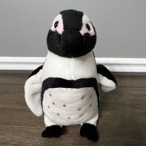 Destination‎ Nation Penguin Plush Stuffed Animal Toy Kids Black White